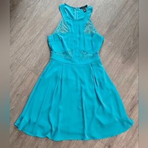 Forever 21 Teal Dress Size S